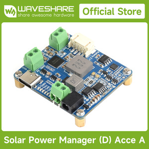 Sınırsız güneş enerjisi yöneticisi modülü (D), 6V ~ 24V GÜNEŞ PANELI ve tip-c güç adaptörü, 5V/3A, ahududu Pi/Arduino için destekler - Product Image 2