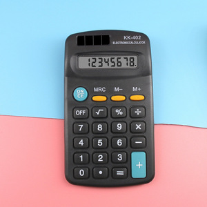 Calculadora portátil de 8 bits para estudiantes, Mini Calculadora de color a la moda, al por mayor, alta calidad, regalo - Product Image 5