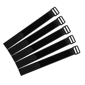 Factory Direct Sales 18&quot; Elastic Cinch Strap Cable <strong>Hook</strong> <strong>Loop</strong> and <strong>Tie</strong> With Silicone - Product Image 3