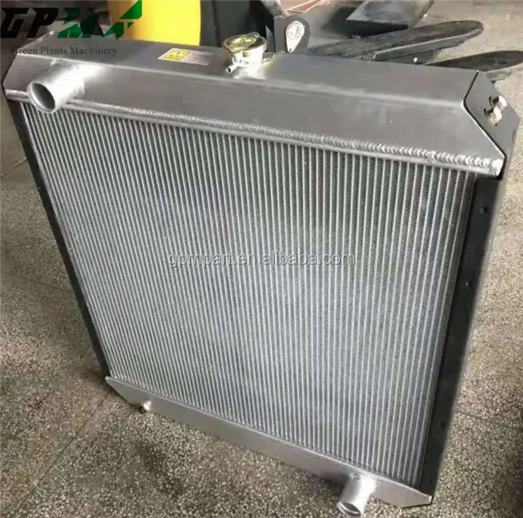 GPM E320B Excavator Berat Mesin Aluminium Air Radiator 1189953