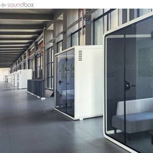 Văn Phòng Pod Cách Âm Trong Nhà Di Động Không Gian Làm Việc Di Chuyển Cabin Cuộc Họp Vỏ Văn Phòng Studio Gian Hàng Phòng Cách Âm - Product Image 4