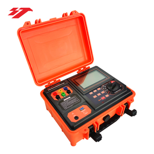 Tester di resistenza alla terra digitale GD-HT719QD 220V misuratore di resistività del suolo a doppio morsetto 1 anno di apparecchiature di prova del prodotto in garanzia - Product Image 1