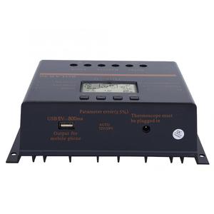 40A 50A 60A 80A Solar laderegler LCD-Anzeige PV-Panel Batterie ladegerät Regler 12V 24V USB PWM Controller - Product Image 3