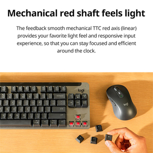 100% Original Logitech MK855Wireless <strong>Bluetooth</strong> <strong>Keyboard</strong> and Mouse Set <strong>Keyboard</strong> Mechanical <strong>Keyboard</strong> With Unifying Receiver - Product Image 2
