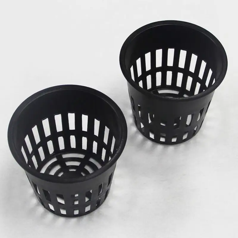 Fabrik anpassen Soilless Net Pot Hot Promotion Gewächshaus Verschiedene Modelle Hydro ponics Growing Plastic Mesh Net Basket