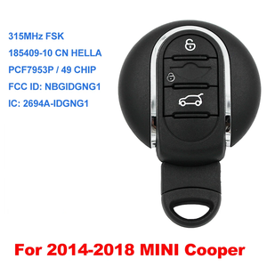 3ボタンオートキー315/433/868MHz ID49チップスマートカーキー2014-2018 MINI Cooper Clubman FシリーズF55F56キーレスGo - Product Image 2