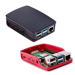<strong>Raspberry</strong> <strong>Pi</strong> 4 Official <strong>Case</strong> ABS White &amp; Red Black Shell Plastic Enclosure Box for <strong>Raspberry</strong> <strong>Pi</strong> 4 <strong>Model</strong> B - Product Image 1