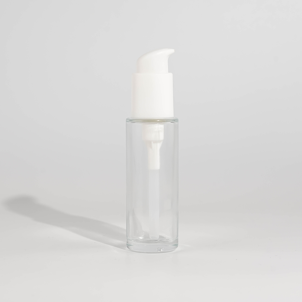 White lotion bottle