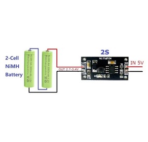 1-8s 1.2V-9.6V NiMHNiCdバッテリー専用充電器充電モジュールボード - Product Image 2