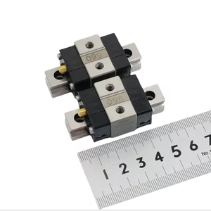 Precio barato personalizado genuino miniatura guías lineales bloques de riel TM09WN TM09WL TM12WN carro deslizante para impresora parte CNC - Product Image 5