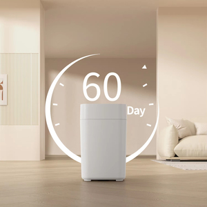 Automatic 17L ABS Garbage <strong>Bin</strong> with Smart <strong>Pop</strong> Lid Self- Packaging &amp; Induction Sensor JustBeEasy Smart Trash <strong>Can</strong> for Bathroom - Product Image 3