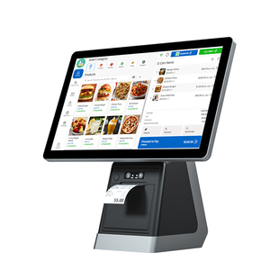 Double <strong>Display</strong> Screen Pos System All in One Pos With Second Screen Point of Sale Equipment for Snack Retail Shop - Product Image 3