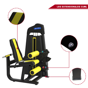 高品質プロフェッショナルピンロードレッグエクステンションとレッグカールマシンプレミアムピンロード選択製品 - Product Image 2