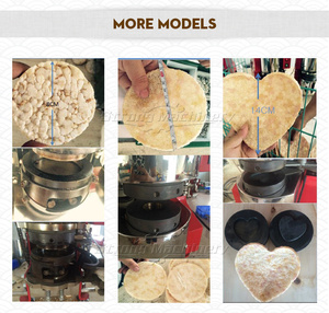 High Quality and Humanized Control Panel Magic Pop Rice Cake Machine Korean <strong>Poping</strong> Puffed 80mm Diameter Rice Cake Machine - Product Image 3