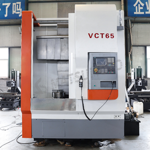 Prezzo competitivo VTC65 verticale CNC tornio macchina Siemens sistema di controllo GSK pesante lavorazione flangia tornio piccolo tornio - Product Image 2