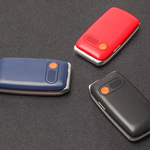 UNIWA V202T定制大按钮大电池3g和4g老年人手机，带SOS相机手电筒功能英国/美国老年人插头 - Product Image 1