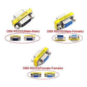 双D-SUB连接器DB9/DB15/DB25 9引脚DB9 RS232 15引脚DB15 VGA 25引脚DB25公母连接器适配器