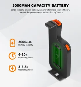 K20 2D teléfono Clip trasero Bluetooth escáner de código de barras lector de código de barras portátil código de matriz de datos 1D 2D escáner QR para Android IOS - Product Image 6