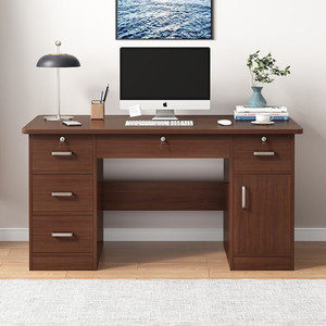 <strong>Simple</strong> Modern Single <strong>Desk</strong> with Drawer Home or Office <strong>Desk</strong> and Chair Set Desktop <strong>Computer</strong> <strong>Desk</strong> - Product Image 1