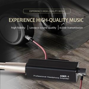 Convertidor de amplificador de auriculares pasivo profesional Control de volumen de reproducción de enchufe de Audio XLR para monitoreo de grabación en vivo solo - Product Image 6