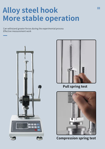Manuelle Digital anzeige Last prüfgeräte Feder verlängerung Kompression tester Zug prüfung Messung Kunststoff Direkt - Product Image 4