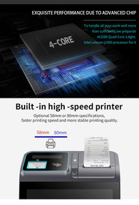 Retail 15.6 Inch Point of Sale <strong>Pos</strong> System <strong>Android</strong> <strong>Pos</strong> With Printer - Product Image 6