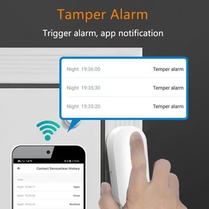 Tuya WiFi Door and Window <strong>Sensor</strong> Alarm Wireless Contact <strong>Sensor</strong> Smart Door <strong>Sensor</strong> for Alarm <strong>System</strong> &amp; Smart Home <strong>Automation</strong> - Product Image 3