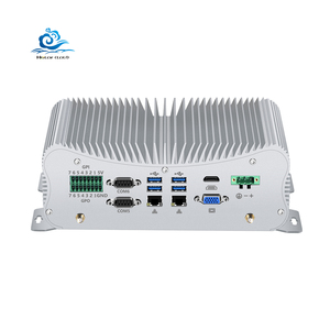 ファンレスミニデスクトップPCCore i7 10510U DDR4 RS232 RS485 2 LAN WiFi LPT PS/2 VGA 4G LTE SIMGPIO産業用コンピューター - Product Image 1