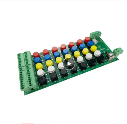 KC868-AK ESP32 से प्रोग्राम कीबोर्ड नया स्विच टर्मिनल बोर्ड घर स्वचालन के लिए DIY