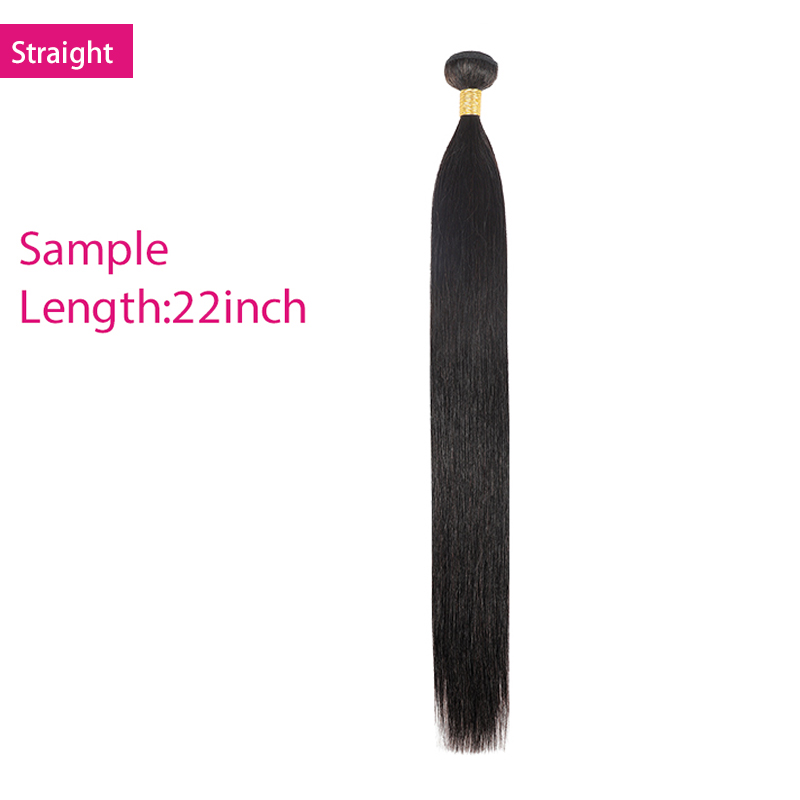 Straight-22 pouces-échantillon