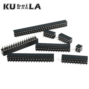 二重列女性ピンヘッダー2*2、2*3、2*4、2*5、2*6、2*7および他の电子部品 - Product Image 4