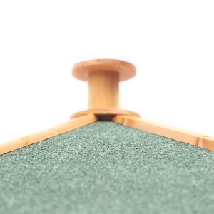 XPT017 <span class=keywords><strong>Cage</strong></span> moderne en bois pour animaux de compagnie <span class=keywords><strong>Cage</strong></span> à oiseaux de couleur naturelle pour maison de ferme extérieure - Product Image 2