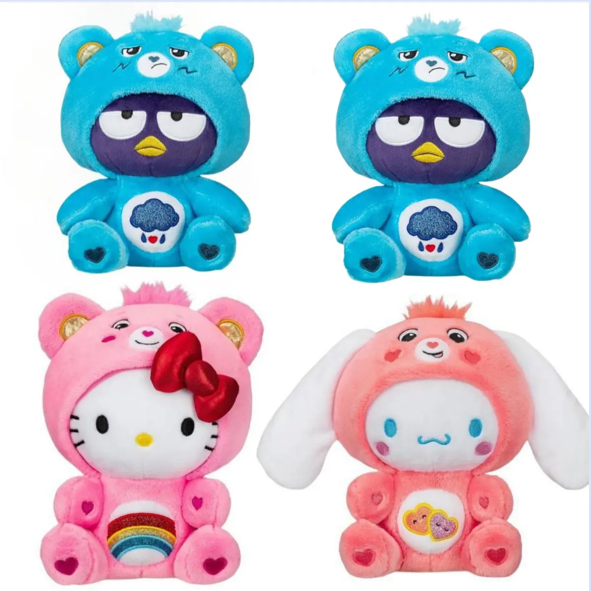 Original Arco Iris oso de peluche Animal de peluche Senrio Cos CareBear Pluches Kawaii regalo del Día de San Valentín para niña graduación juguetes de bebé