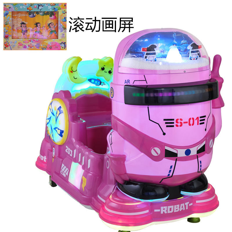 Snowflake Robot Rojo