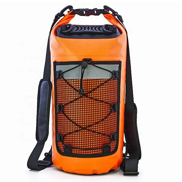 Kuru çanta 10L/20L/30L ıslak çanta su geçirmez çanta sırt çantası seyahat balıkçılık bisiklet Kayaking yüzme tekne gezisi plaj