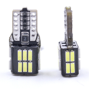 T10หลอดไฟ Led Canbus ข้อผิดพลาดฟรี T10 194 W5W หลอดไฟ Led 24SMD 4014 W5W 194 Canbus นำแสงย้อนกลับรถ T10 - Product Image 4