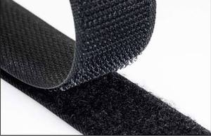 Cinta de sujeción de gancho y bucle de nailon Bolsas personalizadas Zapatos Casco DIY Uso diario Cinta de gancho y bucle de color blanco con bordes 15-50mm - Product Image 5