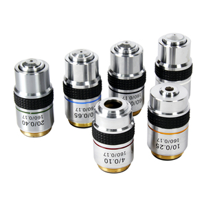 Gran oferta de microscopios biológicos con interfaz estándar RMS de 20,2mm, sistema óptico, lente de objetivo de microscopio - Product Image 4