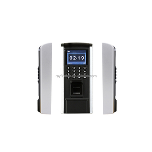TCP/IP & USB Web-Zeitbedienungssystem mit Relais-Ausgang Fingerabdruck und 125KHz RFID EM-Karte und PIN-Code zur Türöffnung