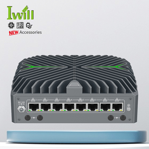 Fanless คอมพิวเตอร์ขนาดเล็ก8 Intel 2.5G LAN Intel 14th Gen คอมพิวเตอร์ขนาดเล็กที่มีจอแสดงผล HD DP Type-C สามจอ - Product Image 1