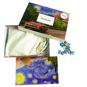 Nhà máy tùy chỉnh cá nhân làm cho logo của riêng bạn 500 1000 3000 5000 miếng ghép hình câu đố - Product Image 2