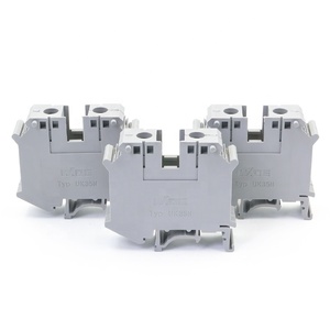 UIK 35 18-0AWG 0.75-35mm 800V/125A parafuso braçadeira cabo fio rápido conector de fio parafuso de alimentação através do <span class=keywords><strong>terminal</strong></span> bloco trilho Din