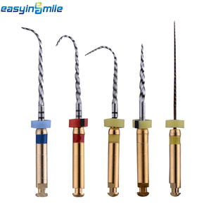 Easyinsmile สำหรับคลองโค้งหรือคลองด้านหลังส่วนบน21มม./25มม./31มม. (25มม.) ไฟล์ endodontic X3โรตารี่ไม่ทำลายไฟล์