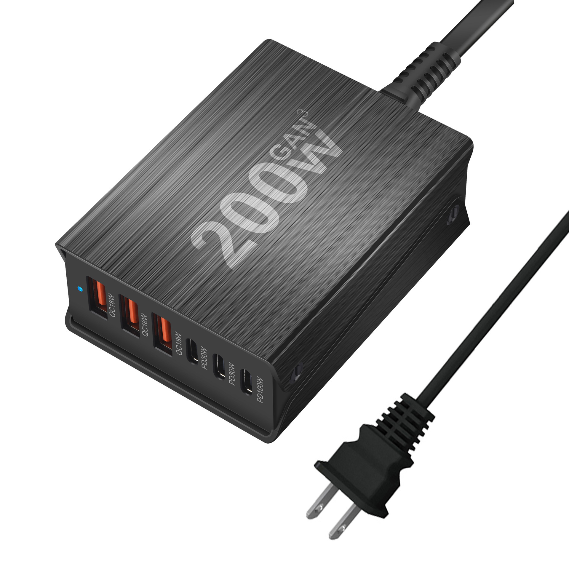 Black US Desktop Charger
