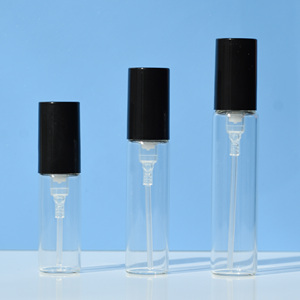 HeLun Factory 2ml 3ml5mlサンプルテスター圧着ネック香水ガラス瓶スプレーカバー付き - Product Image 2