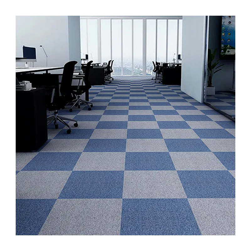 Anti Slip Moderne High Traffic Vierkante Kantoor Vloer Tapijt Tegels Voor Het Bouwen Van Vloerdecoratie Vierkante Hotel Office Tapijt Tegels