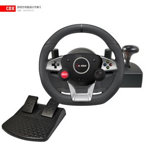 PS3/PS4/ボックスワン/360/Android/スイッチ/PCコンソールゲームコントローラー用のホット販売ビデオカーゲームレーシングステアホイール