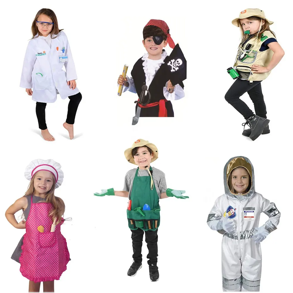 La migliore qualità all'ingrosso della fabbrica veste i vestiti cosplay dei bambini del partito di carnevale messi per il gioco di ruolo
