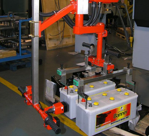 <strong>Loading</strong> and <strong>Unloading</strong> <strong>Robot</strong> Lifting Device Manipulators for Handling Automotive Batteries