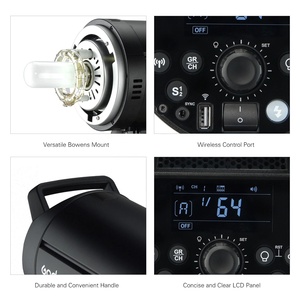 Godox DP600II 600W GN80内置Godox 2.4G无线X系统工作室专业闪光灯提供创意拍摄 - Product Image 3